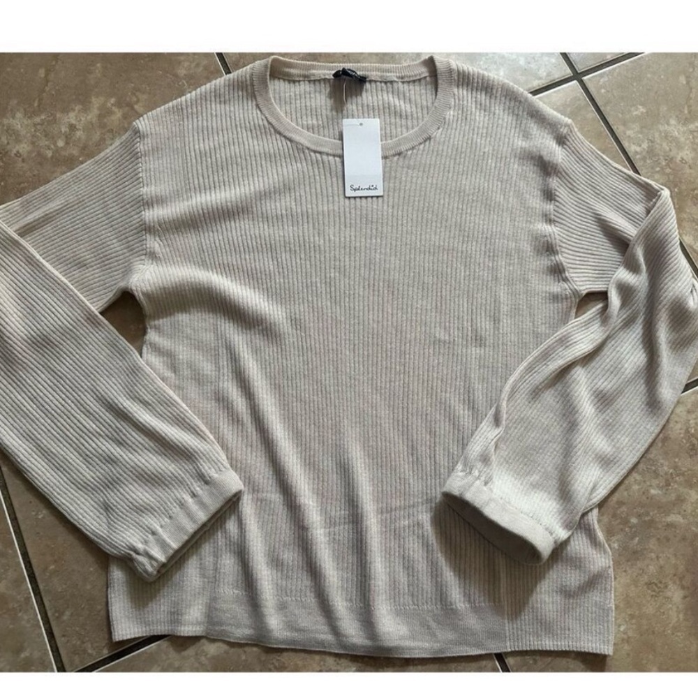 NWT Splendid Georgie Loungewear Sweater - Picture 7 of 9